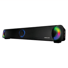 SONICGEAR 幻彩多媒體音箱, U300, 黑色, 1個