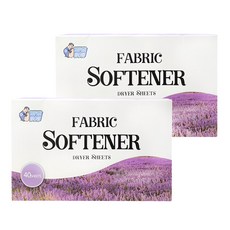 AHOYE 薰衣草烘衣柔軟片/烘衣紙/烘衣片, 40張, 2盒