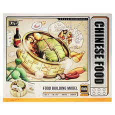 LoZ 積木 3歲以上, NO.1267 荷香糯米雞, 1盒