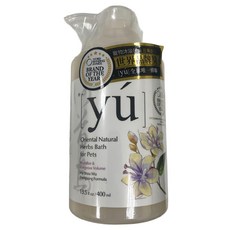 yu 東方森草 寵物沐浴乳 何首烏活髮配方 犬貓用, 滋養毛囊 幫助毛髮濃密 毛色豐盈有光澤, 400ml, 1瓶