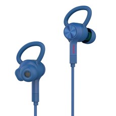 aiwa 愛華 耳掛藍芽運動耳機 無線設計 4.1藍芽, EB601BE, 藍色