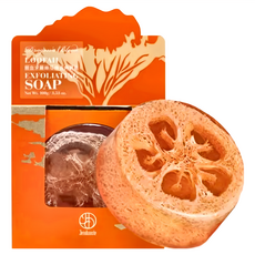 珍朵絲特龍血求麗絲瓜絡去角質皂, 促進角質更新代謝, 皂就肌膚潔淨Q彈, 100g, 1個