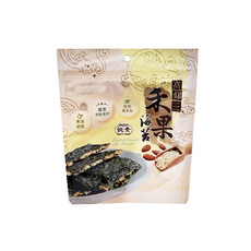 高仰三 禾果海苔杏仁 杏仁搭配海苔片 香脆口感 美味涮嘴 營養美味, 75g, 1包