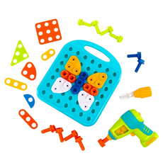 Educational Insights 天才工程師 形狀工作坊, 3歲以上兒童適用, 1盒