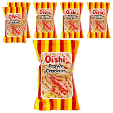 Oishi 上好佳 PRAWN CRACKERS蝦條餅 60g, 6包