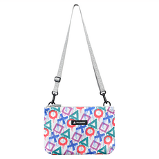 PlayStation 噴塗藝術隨身斜背包, 白色