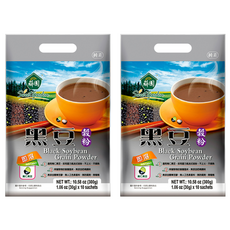 薌園 黑豆穀粉 多穀多健康 富含膳食纖維 營養好滋味, 30g, 10包, 2袋