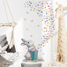 ins 歐風系列 壁貼 2張, 56 x 27cm, c101, 1組