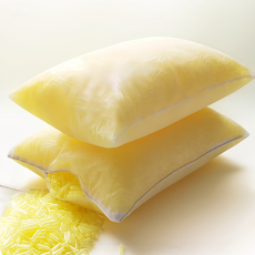 NEMOLINE 硬質生物芯片枕 韓國製造 2入, 黃色