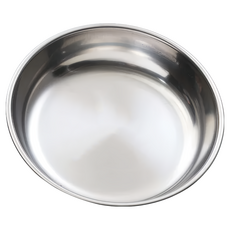 深菜皿 菜盤 餐盤 18cm 深型設計 多用途, 1個, 不鏽鋼