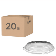 自扣PP單格拼盤 + PET透明蓋 RGC5-02, 1組, 20個