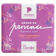 LA CORVETTE 法釩 普羅旺斯有機香氛皂 無花果+佛手柑 100g, 1個