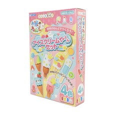 GINCHO 銀鳥 米粘土冰淇淋組, 4色, 15g, 1組