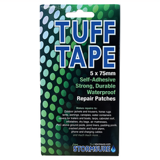 Stormsure TUFF 圓形透明自黏膠片 5x75mm 強韌耐用防水, 1個