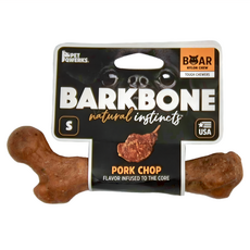 PET QWERKS 尼龍調味野豬骨 小 6個月以上犬用, 豬肉, 91g, 1個