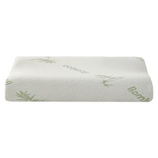 Ishur 伊舒爾竹纖維釋壓記憶枕工學護頸型 50 × 30cm 舒適支撐, 米色, 1個