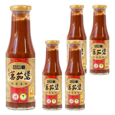 高仰三 有機蕃茄醬, 真實稀釋即飲, 260g, 5瓶