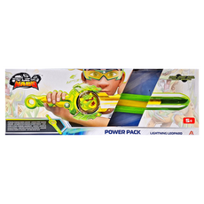 ALPHA GROUP 奧飛娛樂 Infinity Nado 戰鬥競技系列玩具刀 - 閃電獵豹, 雷霆疾豹 黃色 + 綠色, 1盒