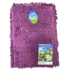 G+居家 雪尼爾長毛止滑墊 優雅紫 超細纖維