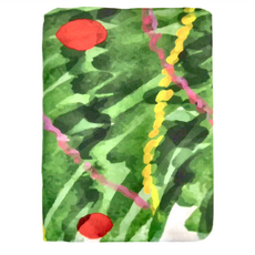 WIDE VIEW 聖誕樹掛布 Ins風裝飾掛布+星星串燈 免打孔安裝, A款, 1個