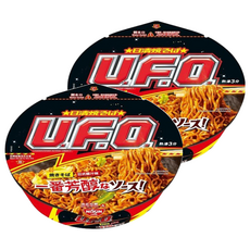 NISSIN 日清 U.F.O. 極太泡菜美乃茲炒麵 168g, 2入