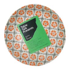 AWASAKA 粟坂 Table Talk Presents Minoya 美濃燒 圓盤禮盒5件組, 5件組圓盤, 心花朵朵, 1組