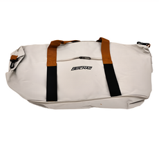 BEICHAO 上下雙層收納旅行袋, 箱拉獨立鞋倉, 防潑水牛津布, 46 x 28 x 25cm, 灰色