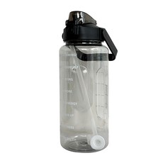 TKB-001BK 彈蓋式運動水壺 - 黑色, 2L, 1個