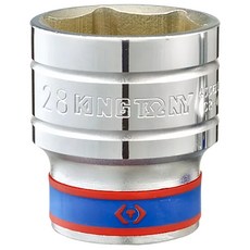 KING TONY 金統立 1/2'DR 公制六角標準套筒 KT433516MR 台灣製造, 1個