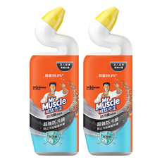 Mr Muscle 威猛先生 防污膜潔廁劑, 超強防污膜 防止污垢細菌附著, 750ml, 2瓶