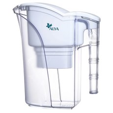 ALYA 歐漾 除垢濾水壺 附濾芯, 透明, 2L, 1個