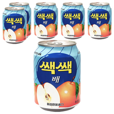 Lotte 樂天 Sac Sac 水梨汁, 238ml, 6罐