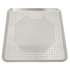 SaNNeNg 三能 方型沖孔薄餅披薩盤 陽極, 1個