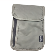 FANCY LIFE 出國貼身防盜包 灰色, RFID保護, 尼龍面料, 20*14cm