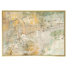 BOLUO GALLERY 菠蘿選畫所 抽象畫 蕭瑟 APAA3425G 掛畫, 金色