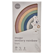 mugu 感官學習疊疊彩虹 12m+, 1個