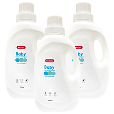 Doricare 朵樂比 嬰兒中性茶樹濃縮洗衣精 PH7中性 溫和不刺激 天然抑菌 孕婦適用, 1L, 3瓶