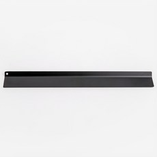 HOLA 和樂家居 Ink 不鏽鋼烤漆壁掛掛桿 50 x 3.5 x 1.1cm 黑色 236g, 1個