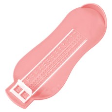 兒童量腳器 22 x 8.7cm 100g, 北歐粉, 1個