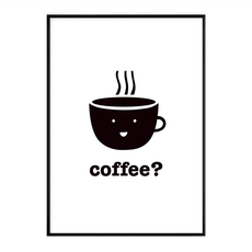 BOLUO GALLERY 菠蘿選畫所 Coffee?, 黑色