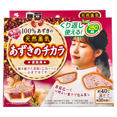 KOBAYASHI 小林製藥 天然紅豆蒸汽熱敷肩頸枕, 1個