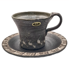 佐和陶瓷國際 碳化刷毛咖啡組, 190mL, 陶瓷材質, 適用溫度-30°C~100°C, 日本產, 1組