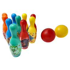 TAKARA TOMY PoKeMoN 寶可夢 塑膠保齡球玩具, 多色, 1組