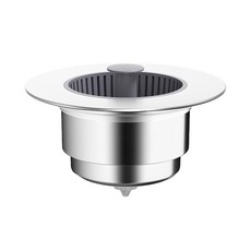 不鏽鋼水槽彈跳芯過濾網 防堵塞 廚房用品, 1個, 1入