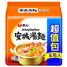 NONGSHIM 農心 安城湯麵 125g, 5包
