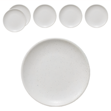 JUST HOME 星隱淺盤6吋6入組,簡約時尚,陶瓷餐盤,點心盤,水果盤, 0057-02A, 1組