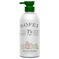 SOFEI 舒妃 7玻水潤洗髮精, 600ml, 1瓶