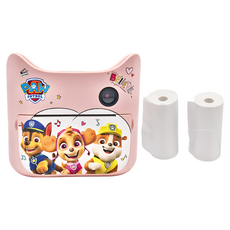 汪汪隊立大功兒童拍立得 拍照/攝影/雙鏡頭相機 附熱感應相紙 1200萬畫素 支援32G 12.6 x 4.2 x 8.5cm 粉色 240g, YT015, 1台