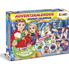 CRAZE 降臨曆 神奇黏土21版 Set，4個特殊黏土工具配件, Multicolor, 1盒