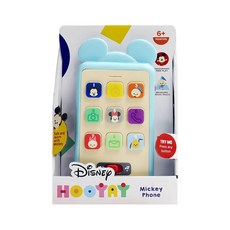 Disney 迪士尼 HOOYAY系列 觸控兒童玩具手機 聲光效果 兩種語音模式 適合6個月以上, 米奇, 1個